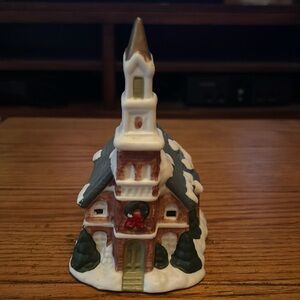 Christmas vintage village Church